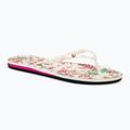 Дамски джапанки ROXY Portofino III white/razy pink print