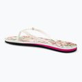 Дамски джапанки ROXY Portofino III white/razy pink print 3