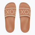 Дамски джапанки ROXY Slippy Knit wheat/turkish coffee 2