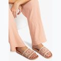 Дамски джапанки ROXY Slippy Knit wheat/turkish coffee 4