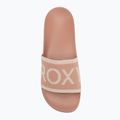 Дамски джапанки ROXY Slippy Knit wheat/turkish coffee 5