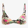 Горнища на бански костюм ROXY Printed Beach Classics Tri anthracite palm song s