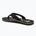 Мъжки джапанки Quiksilver Molokai Layback II black / orange / green 3