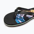 Мъжки джапанки Quiksilver Molokai Art II black/black/orange 7