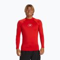 Мъжка блуза с дълъг ръкав за плуване Quiksilver Saturn UPF50 high risk червен