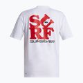 Мъжка тениска за плуване Quiksilver Everyday Surf Tee white/black 5