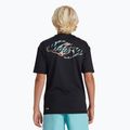 Детска тениска за плуване Quiksilver Everyday Surf Tee black/white 3