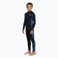 Детски неопренов костюм за плуване Billabong Swim Foam 3/2 mm Foil BZ FL mid blue 3