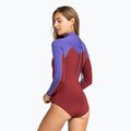 Дамски неопренов костюм за плуване ROXY 1.5 Rise Cheeky Qlock granate 3