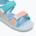 Детски сандали Kickers Kickjune синьо/коралово розово/зелено 7