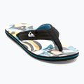 Мъжки джапанки Quiksilver Molokai Layback II white / black / blue 8