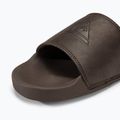 Мъжки чехли Quiksilver Rivi Nubuck Slide brown 1 7