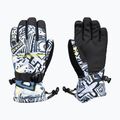 Детски ръкавици за сноуборд Quiksilver Mission heritage scribble black