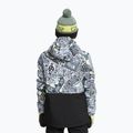 Детско яке за сноуборд Quiksilver Mission Printed Block heritage scribble black 3