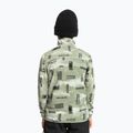 Детска сноуборд качулка Quiksilver Aker Half Zip Fleece shadow checks desert sage 3