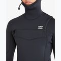 Мъжки неопренов костюм за плуване Billabong 5/4 mm Absolute Natural Chest Zip Hooded black 8