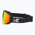 VonZipper Encore black satin/wildlife fire chrome очила за сноуборд 4