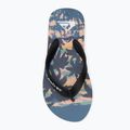 Quiksilver Molokai Art 25 Младежки джапанки fiery coronet blue tropicamo 5