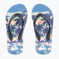Quiksilver Molokai Art 25 Младежки джапанки fiery coronet blue tropicamo 2