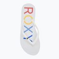 ROXY Sandy III дамски джапанки бяло/дъга с монограм 5