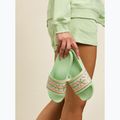 Дамски джапанки ROXY Slippy II green stripe 6