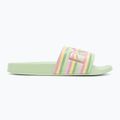 Дамски джапанки ROXY Slippy II green stripe 2