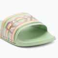 Дамски джапанки ROXY Slippy II green stripe 7