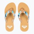 Дамски джапанки ROXY Porto Raffia II blue depths 2