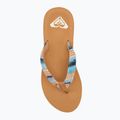 Дамски джапанки ROXY Porto Raffia II blue depths 5