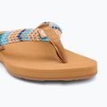 Дамски джапанки ROXY Porto Raffia II blue depths 7