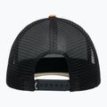 Мъжка бейзболна шапка Billabong Stacked Trucker black/tan 3