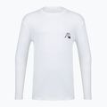 Мъжка блуза с дълъг ръкав за плуване Quiksilver DNA Bubble Logo white