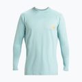 Мъжка блуза с дълъг ръкав за плуване Quiksilver DNA Bubble Logo aquifer