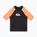 Детска тениска за плуване Quiksilver Everyday UPF50 black/melon