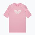 Детска блуза за плуване ROXY Wholehearted от шифон в цвят люляк