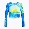 Дамско плуване с дълъг ръкав ROXY Atlas Crop Top skyway 5