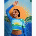 Дамско плуване с дълъг ръкав ROXY Atlas Crop Top skyway 6
