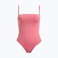 Дамски бански от една част ROXY Solid Beach Classics Bandeau heather rose