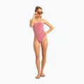 Дамски бански от една част ROXY Solid Beach Classics Bandeau heather rose 3