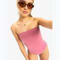 Дамски бански от една част ROXY Solid Beach Classics Bandeau heather rose 5