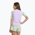 Детска тениска за плуване ROXY Active RG Lycra XMGB oil green letter up 3