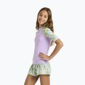 Детска тениска за плуване ROXY Active RG Lycra XMGB oil green letter up 4