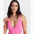 Дамски цял бански костюм ROXY Paradise HI sangria sunset 5