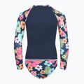 Дълъг ръкав + долна част на бански костюм ROXY Morning Flower Lycra Set mood indigo morning flowers 2
