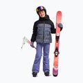 Детско сноуборд яке ROXY Snowyhill Printed Puffy true black wildin out rg 2