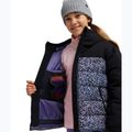 Детско сноуборд яке ROXY Snowyhill Printed Puffy true black wildin out rg 5