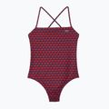 Дамски бански костюм от една част Lacoste MF7264 penumbra / alizarin / red