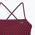 Дамски бански костюм от една част Lacoste MF7264 penumbra / alizarin / red 2