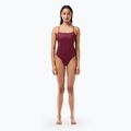 Дамски бански костюм от една част Lacoste MF7264 penumbra / alizarin / red 3