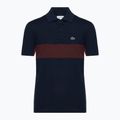 Детска поло риза Lacoste PJ2479 тъмносиньо-експресо